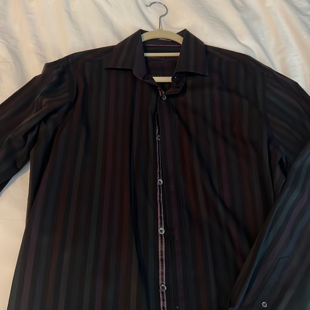 Mens Bugatchi Button Down Size Medium